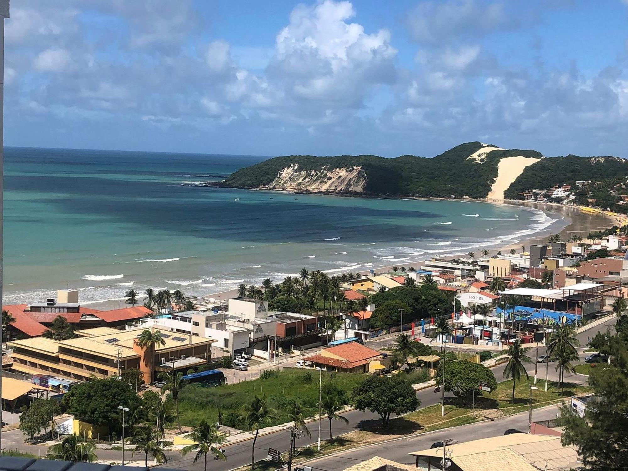 Flat Com 2 Quartos E Vista Mar Da Praia De Pontanegra-Wifi 300 Mb-Garagem-Familia-Criancas-Piscina-Pet Friendly Natal Exterior photo